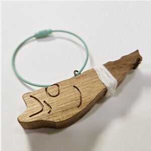 나무에,나무에 액막이 명태 북어 키링 키홀더 새차 차량용 이사 고사 선물 답례품